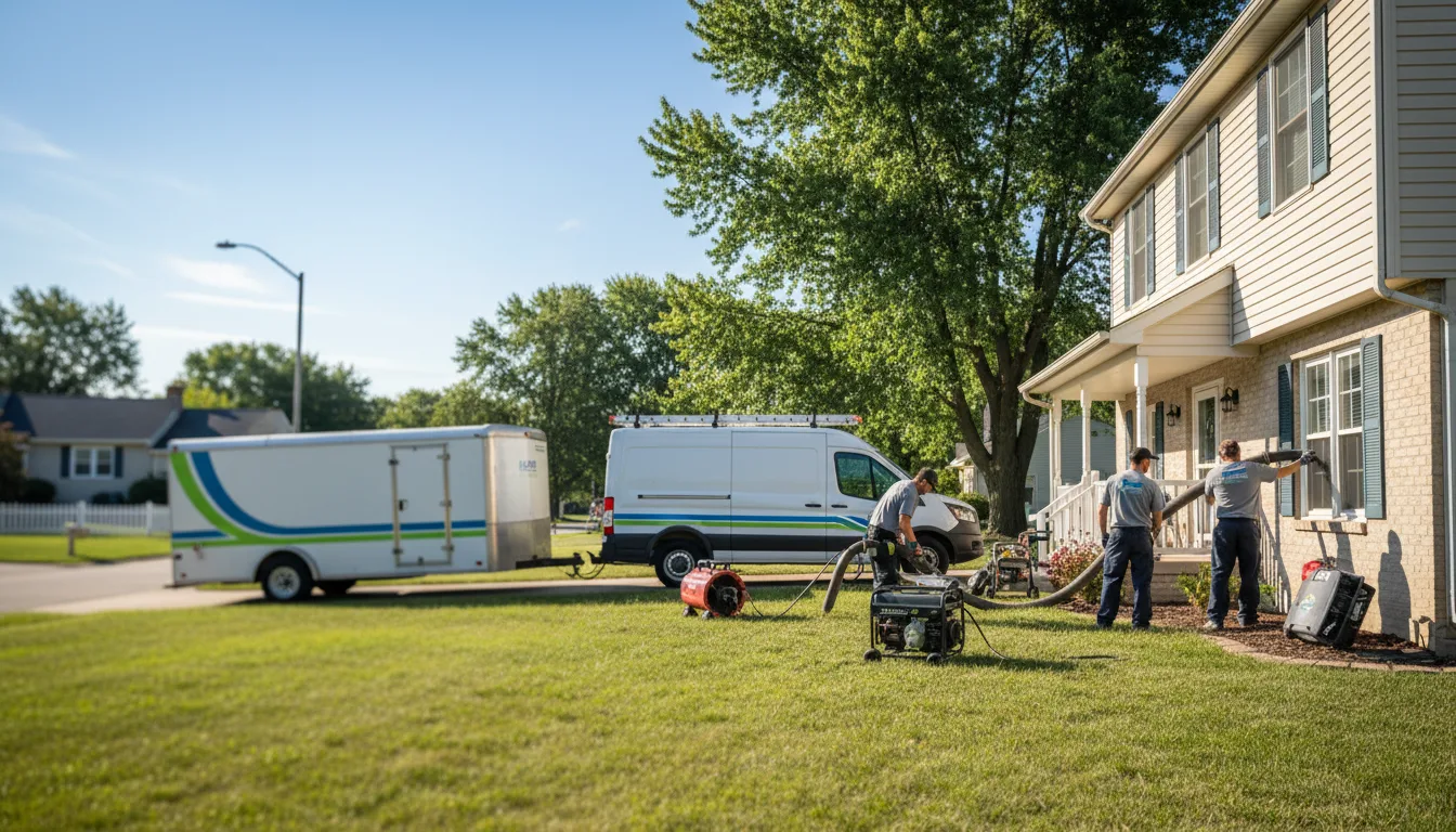 Flooded Basement Restoration And Cleanup With Repair in Attica, KS near me